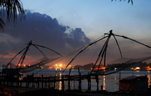 chinese fish net in fort cochin